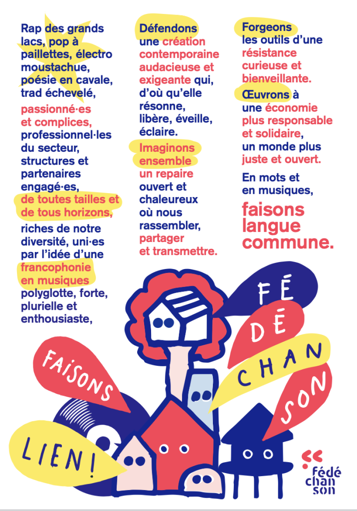 Manifeste Fédéchanson